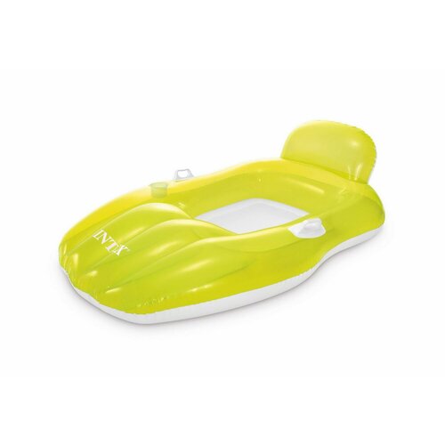 Матрас-лодка надувной INTEX CHILL &aposN FLOAT LOUNGES салатовый, 163*104 см int56805EU/салатовый