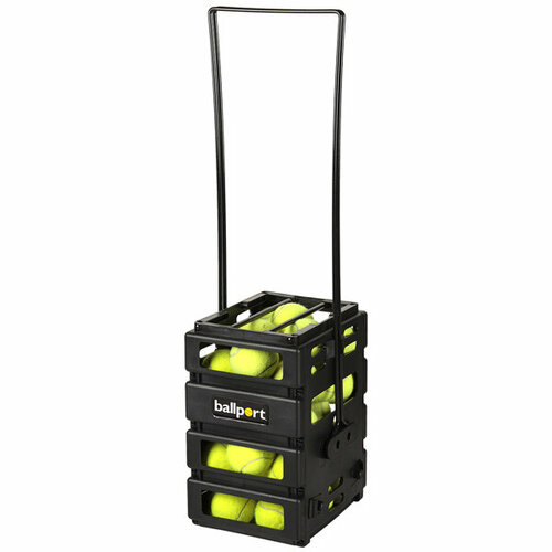 фото Корзина на 36 мячей tourna ballport unique черный bpd-36-105