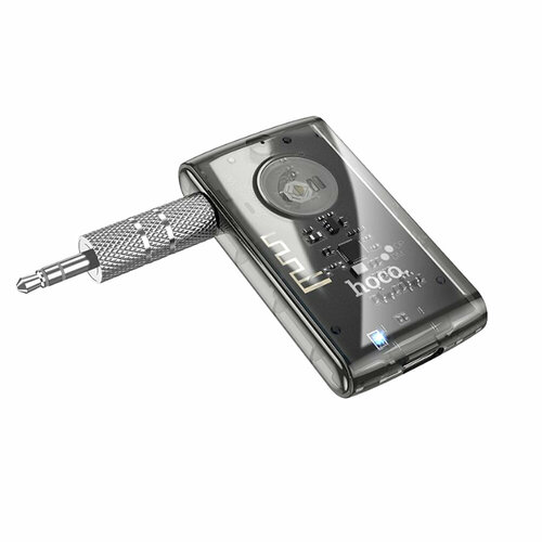 Ресивер HOCO Discovery edition E66 пластик Bluetooth AUX микрофон цвет чёрный 82600₽