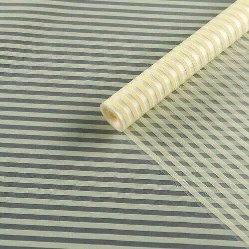 Пленка для цветов матовая Зебра кремовый 06 х 104 м 565₽