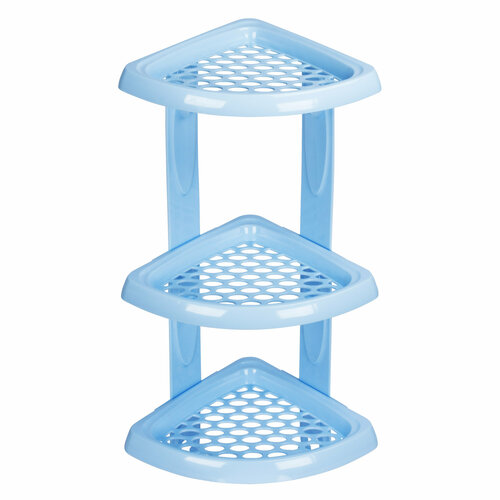 Полка для ванной Martika Морелла угловая 3 секции 189x189x483см 704₽