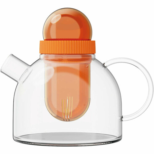 Xiaomi Заварочный чайник KissKissFish BoogieWoogie Teapot Orange оранжевый TEAP01-U