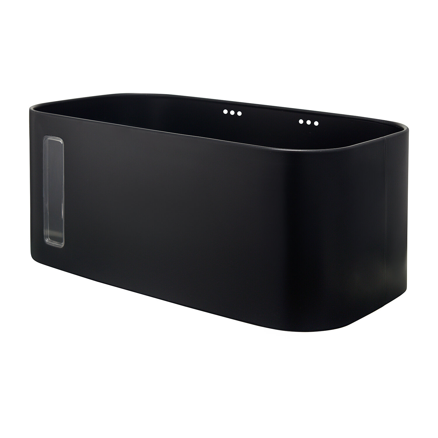 Хлебница kaffi, 39,7х23х17,6 см, матовая черная Smart Solutions - фото №4