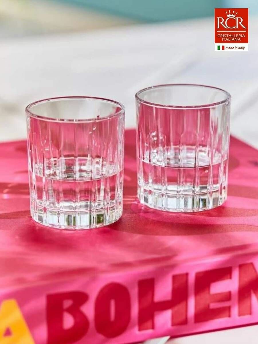 фото Стопка 78 мл Style TimeLess RCR Cristalleria, 2шт