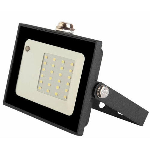Прожектор 20Вт с датчиком микроволновым General GTAB-20-IP65-6500-S светодиодный 403500