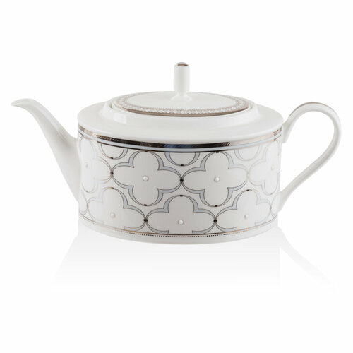 Чайник Noritake Трефолио, платиновый кант 1,25 л