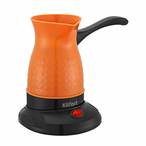 Электрическая турка Kitfort КТ-7130-2 черно-оранжевый 990₽