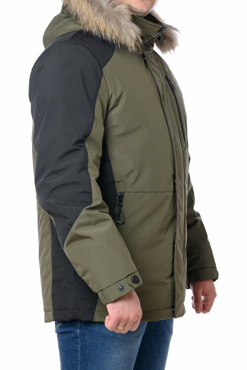 Куртка YIERMAN, размер 54, зеленый