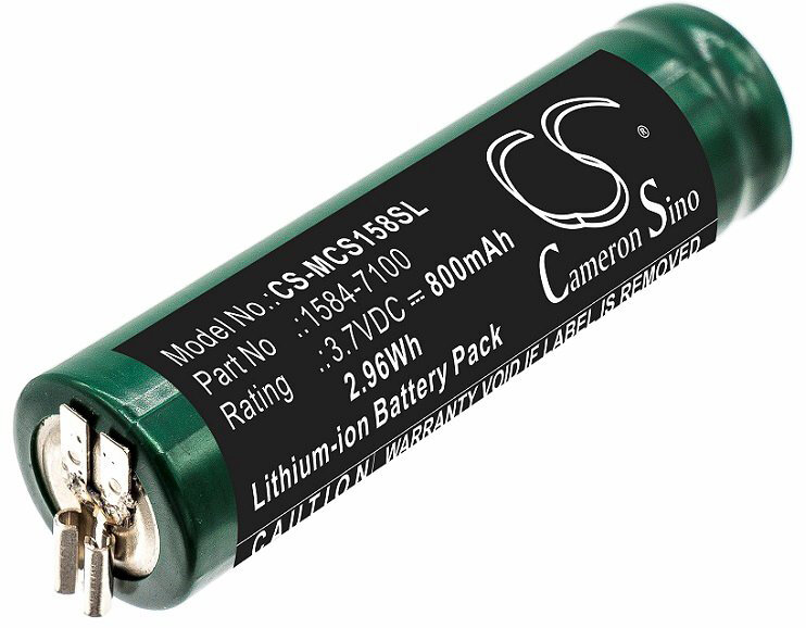 Аккумулятор CameronSino CS-MCS158SL для триммера Moser ChromStyle 1584, Li+Pro mini (1584-7100) 3.7V, 800mAh