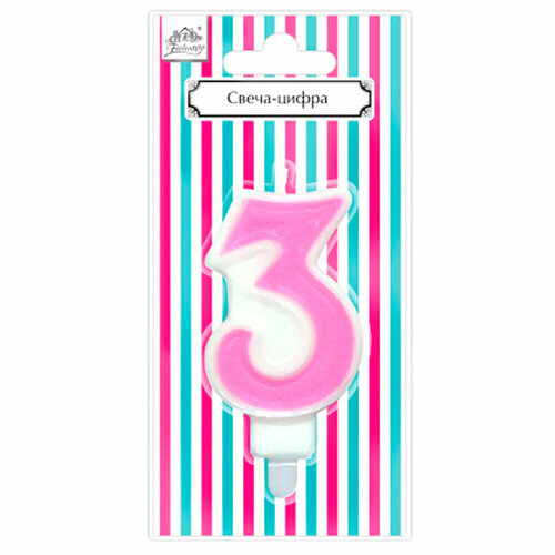 Свеча для торта Цифра 