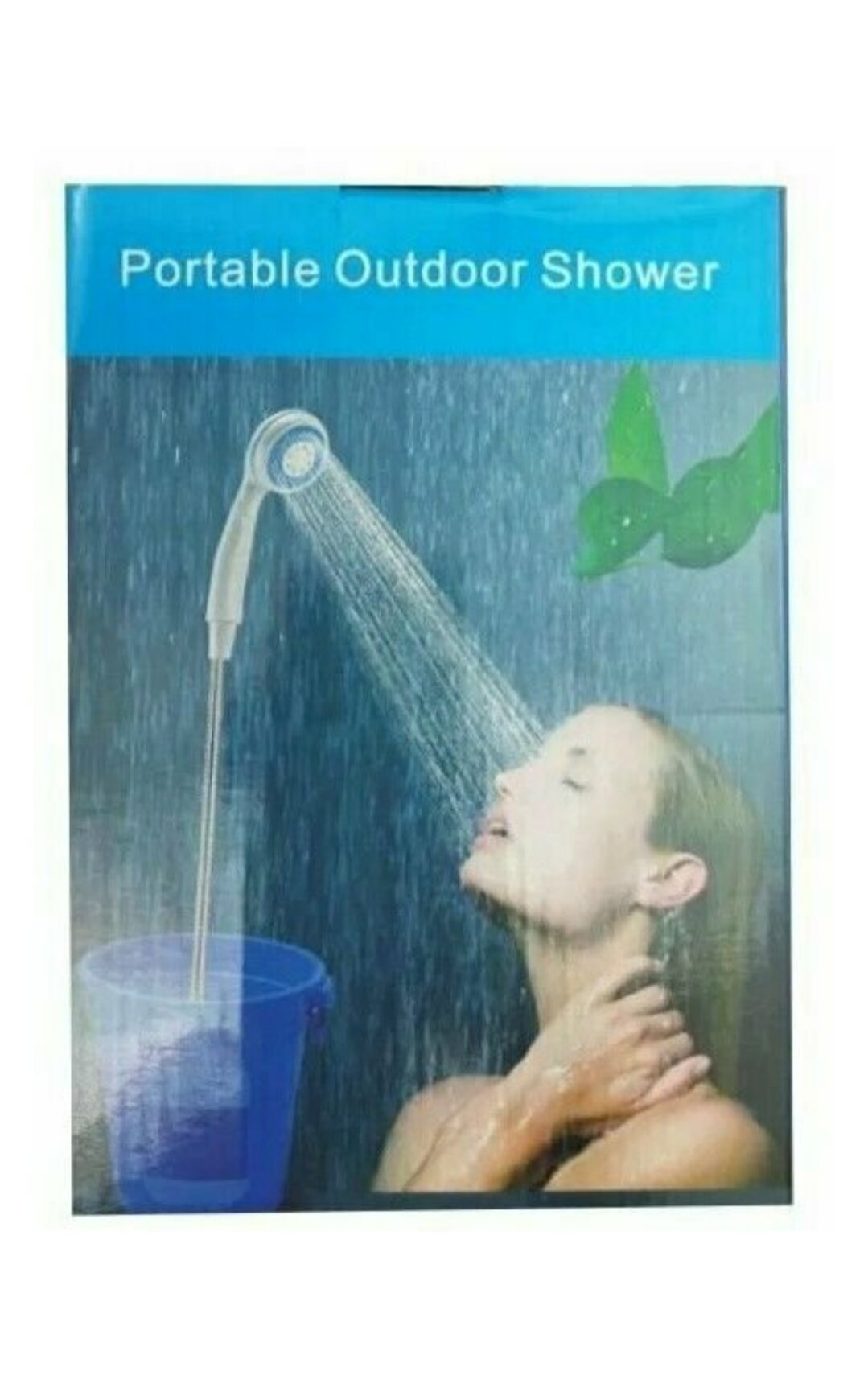 Походный переносной душ Portable Outdoor Shower с акуммулятором и USB зарядкой - фотография № 5