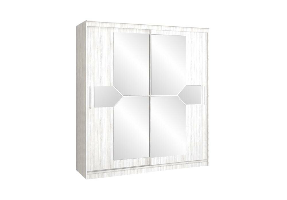 фото Шкаф-купе Миф Элегант сандал светлый Двухдверный 170х65х220 см