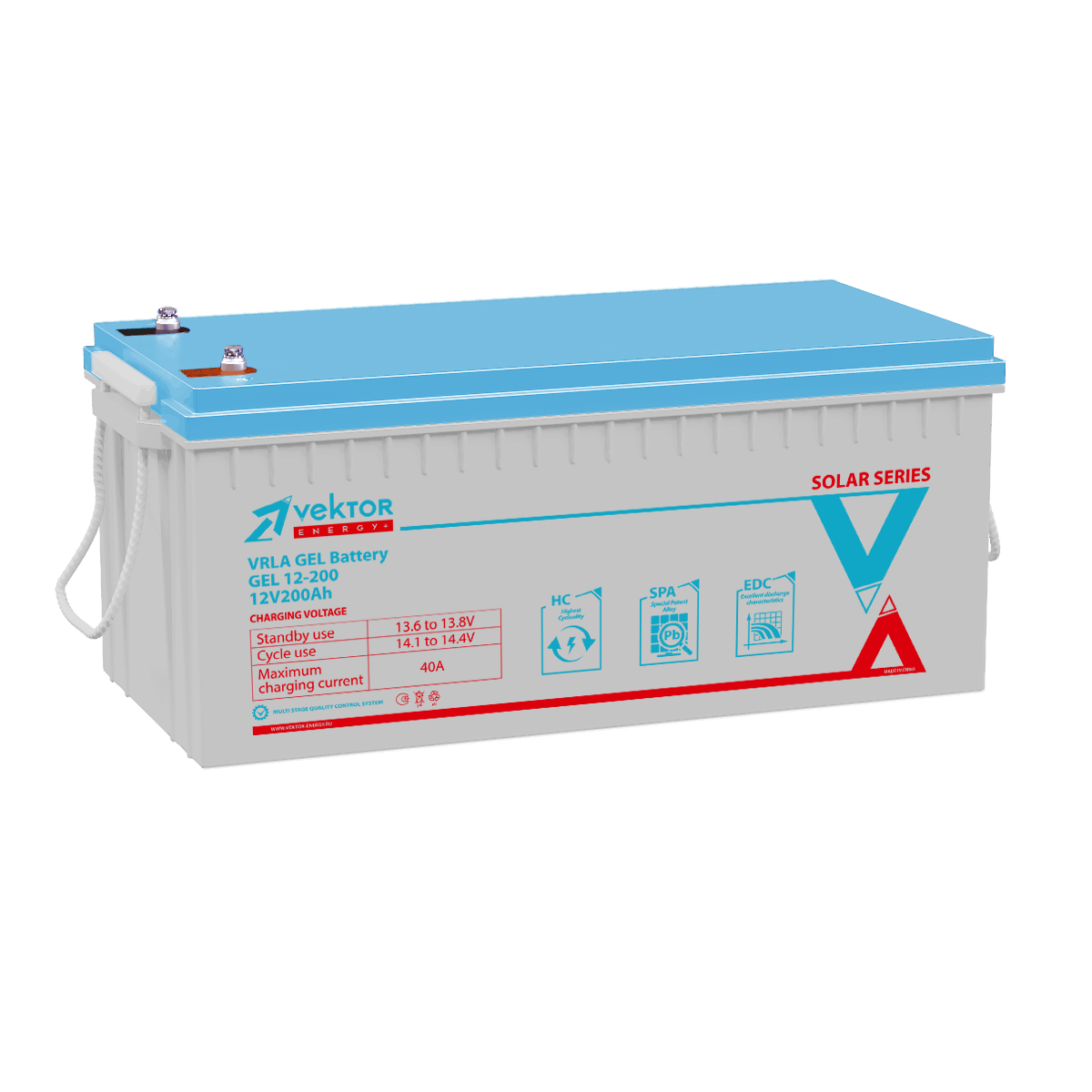 Аккумуляторная батарея Vector GEL 12-200