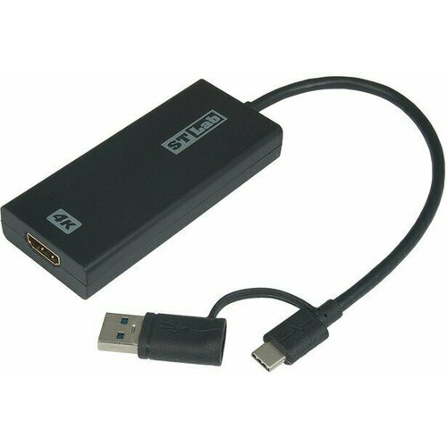 Переходник USB Type-C - HDMI, ST-Lab (U-1391)