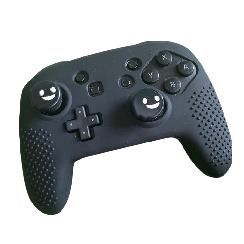 Силиконовый противоударный чехол MyPads для джойстика геймпада Nintendo Switch Pro Controller геймпад nintendo switch pro controller черный 1 шт