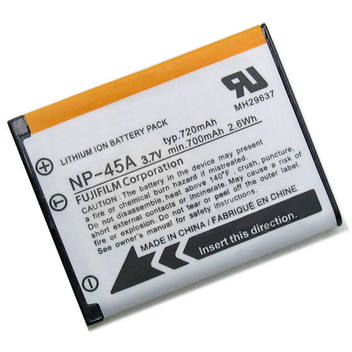 Аккумуляторная батарея MyPads NP 45/NP 45A на фотоаппарат Fujifilm FinePix L30/L50/L55/T200/T210/T300/T310/T350/T400/T500/T550