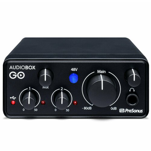 Аудиоинтерфейс PreSonus AudioBox GO 13044₽