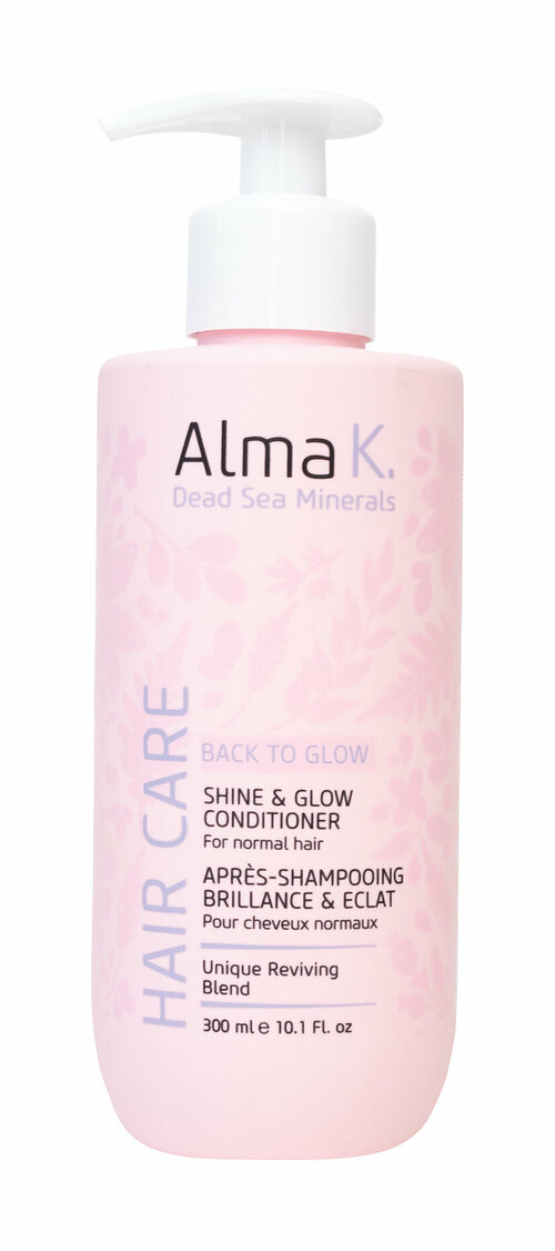 ALMA K. Shine & Glow Conditioner Кондиционер для блеска и сияния волос, 300 мл