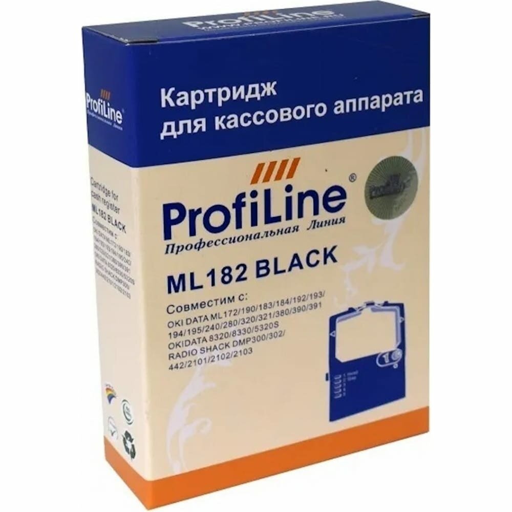 Картридж ProfiLine для принтеров Okidata ML182/192/280/320/390/3310/3320/3390 бесшовный Black (2 млн. знаков) - фото №1
