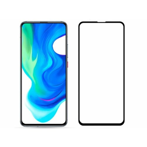 Защитное изогнутое стекло MyPads 5D Forti Glass для Xiaomi Poco F4 GT / Redmi K50 Gaming с олеофобным покрытием черное