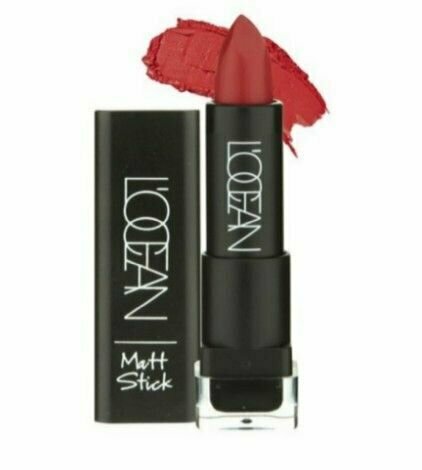 LLocean Матовая помада для губ / Matte Stick №04 Red moon, 3,3 грамма