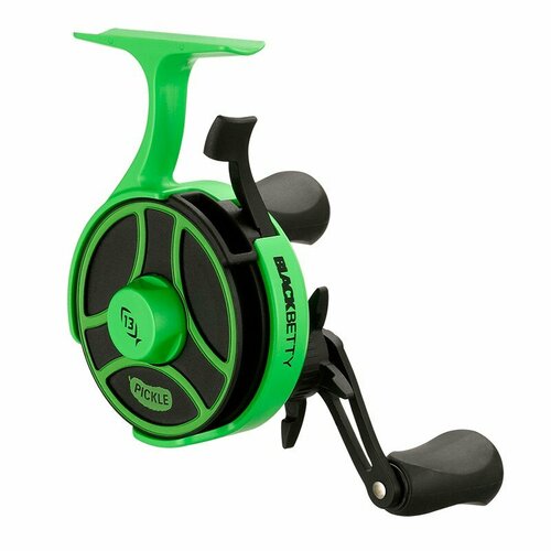 фото Катушка 13 fishing black betty radioactive ice reel 2.5:1-left hand