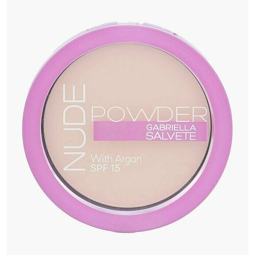 GABRIELLA SALVETE Натуральная пудра NUDE powder тон № 1
