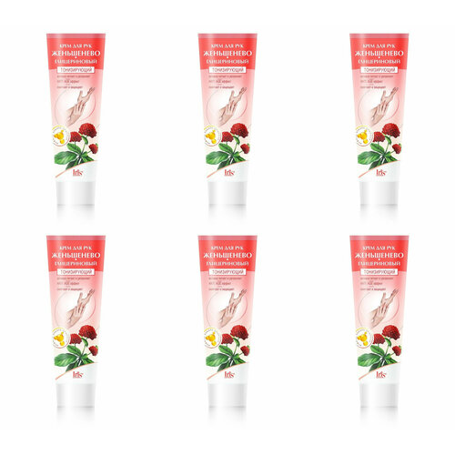 Iris Крем для рук Женьшенево-глицериновый питательный 100 мл,6 шт