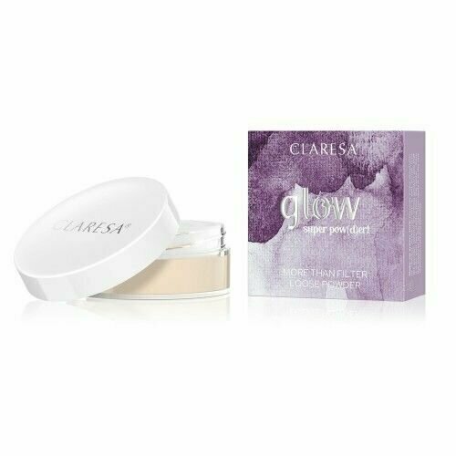 CLARESA SUPER POW(D)ER! Рассыпчатая пудра GLOW 12г