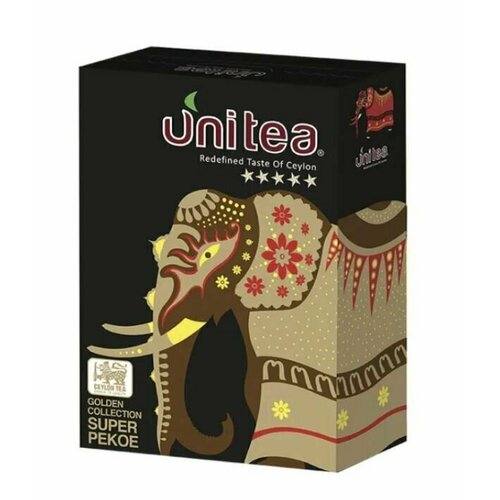 UNITEA Чай черный Golden Super Pekoe, 100 г