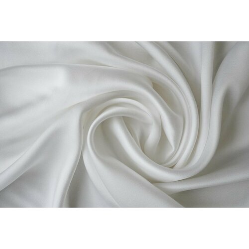 Ткань атласное кади белого цвета ткань атласное кади туапового цвета