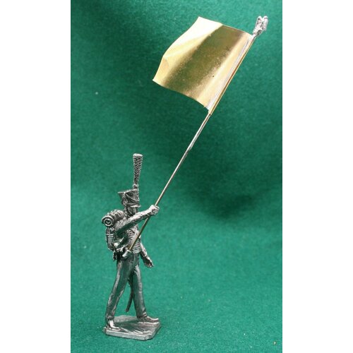оловянный солдатик sds гренадер императорской гвардии 1812 г Оловянный солдатик 54 мм Орлоносец Моряков Императорской Гвардии Франция 1812