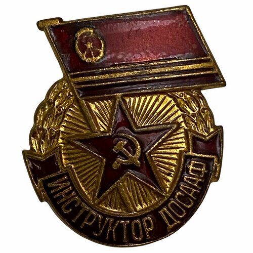 Знак Инструктор досааф СССР 1953-1960 гг. ММД (2) знак дружинник спасатель досааф ссср 1960 1969 гг ммд