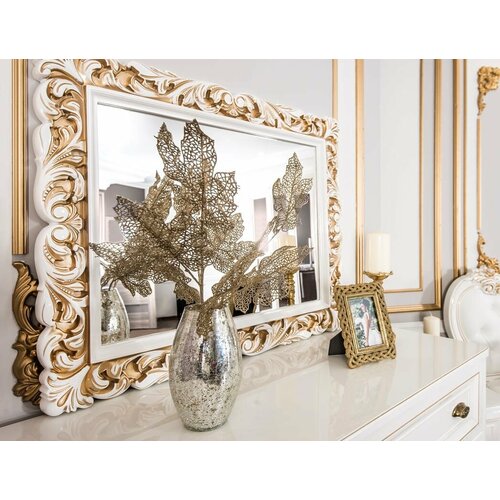 Зеркало Натали белый глянец (спальня)