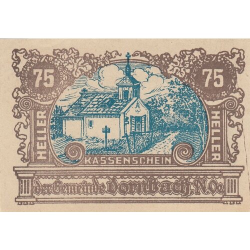 Австрия, Дорнбах 75 геллеров 1914-1921 гг. (№2) (2) австрия дорнбах 20 геллеров 1914 1921 гг 1
