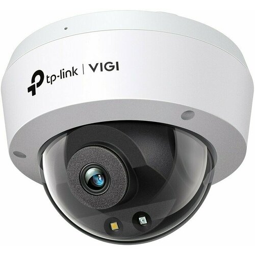 IP камера TP-Link VIGI C240 2.8мм (VIGI C240(2.8mm)) gadinan 4 мп 3 мп 1080p встроенная аудиокамера full hd сетевое сравнение лиц poe ночное видение купольная домашняя p2p камера