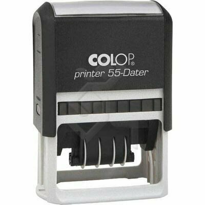 Датер COLOP Printer 55 Dater месяц цифрами со свободным полем 40х60 4мм