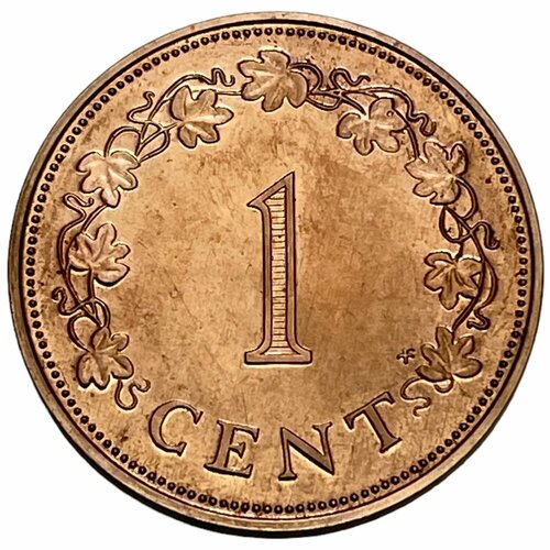 Мальта 1 цент 1979 г. (Proof) суринам 1 цент 1979 г