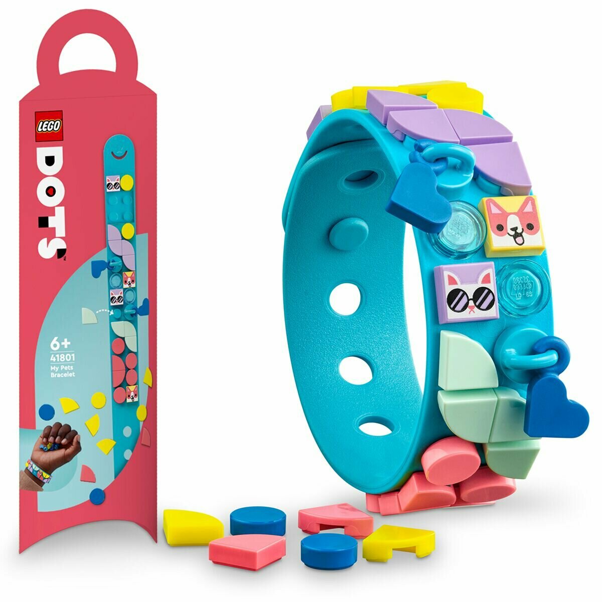 Конструктор LEGO Dots 41801 Браслет My Pets — фото 7