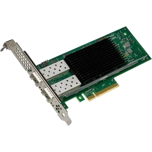 Адаптер Intel Ethernet Network Adapter E810-XXVDA2 2xSFP28 ports, 25GbE, PCI-E x8 gen3/gen4, iWARP/RoCEv2, IEEE 1588 PTP, ADQ, iSCSI, NFS, VMDq.