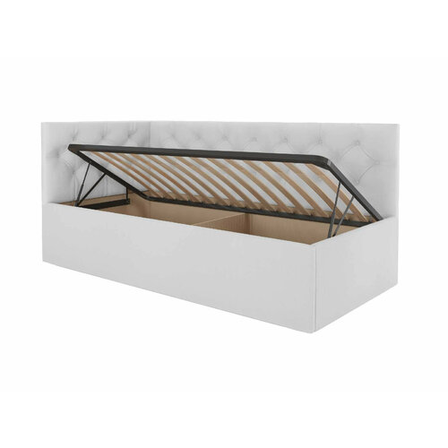 Кровать-тахта Бриони Альбус с металл. ПМ, 90х190 (Dimax)