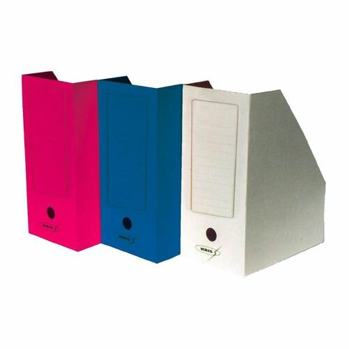 фото Лоток вертикальный Бюрократ KNA-150, микрогофрокартон, 150мм, A4, 325x250x150, ассорти