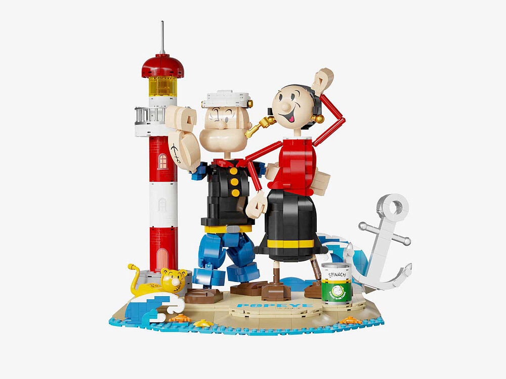 Конструктор Pantasy POPEYE 86401 Конструктор Моряк Попай и Олив Ойл