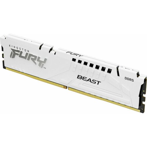 Оперативная память 16Gb DDR5 5200MHz Kingston Fury Beast White KF552C36BWE-16 1036000₽