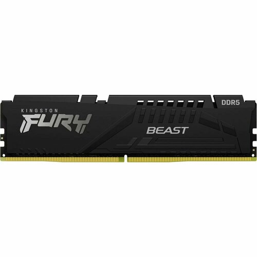 Оперативная память 8Gb DDR5 5200MHz Kingston Fury Beast (KF552C40BB-8) оперативная память для компьютера kingston fury beast dimm 16gb ddr5 5200mhz kf552c40bb 16