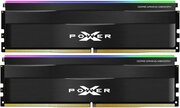 Оперативная память 64Gb DDR5 5600MHz Silicon Power XPower Zenith RGB (2x32Gb KIT) (SP064GXLWU560FDF)