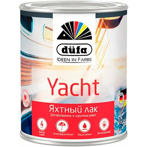 Лак яхтный Dufa Retail Yacht 750 мл глянцевый