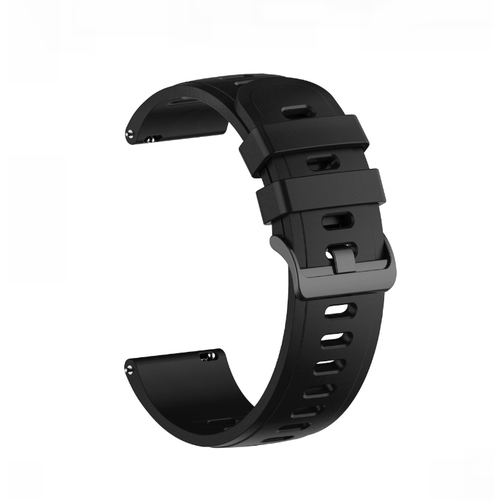 Сменный, гипоаллергенный, силиконовый ремешок-браслет MyPads Hypo для умных смарт-часов realme Watch S с функцией быстрой замены, черный сменный гипоаллергенный силиконовый ремешок браслет mypads hypo для умных смарт часов realme watch s с функцией быстрой замены черный