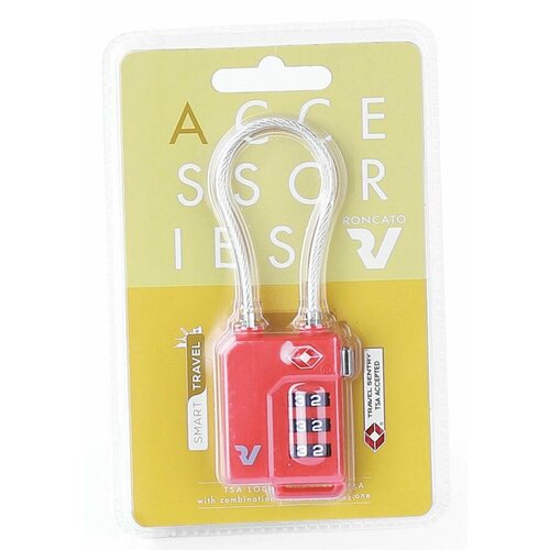 фото Замок 419092 large tsa combination lock *rosso roncato