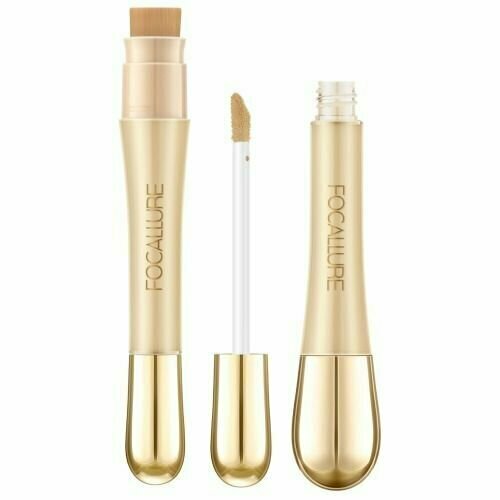 Консилер с кистью, Focallure, Soft Matte Complete Concealer, тон 05, 8 г консилер focallure консилер с кистью soft matte complete concealer